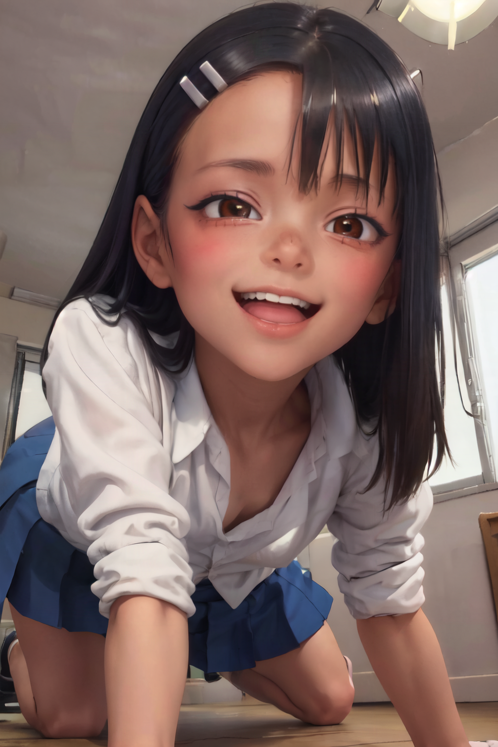 00965-1246036342-(masterpiece, best quality;1.3), extremely detailed ,ultra detailed, 1girl, solo,  looking at viewer,detailed skin, 3d face, evi.png